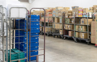 バックルームの片付け整理収納サポート