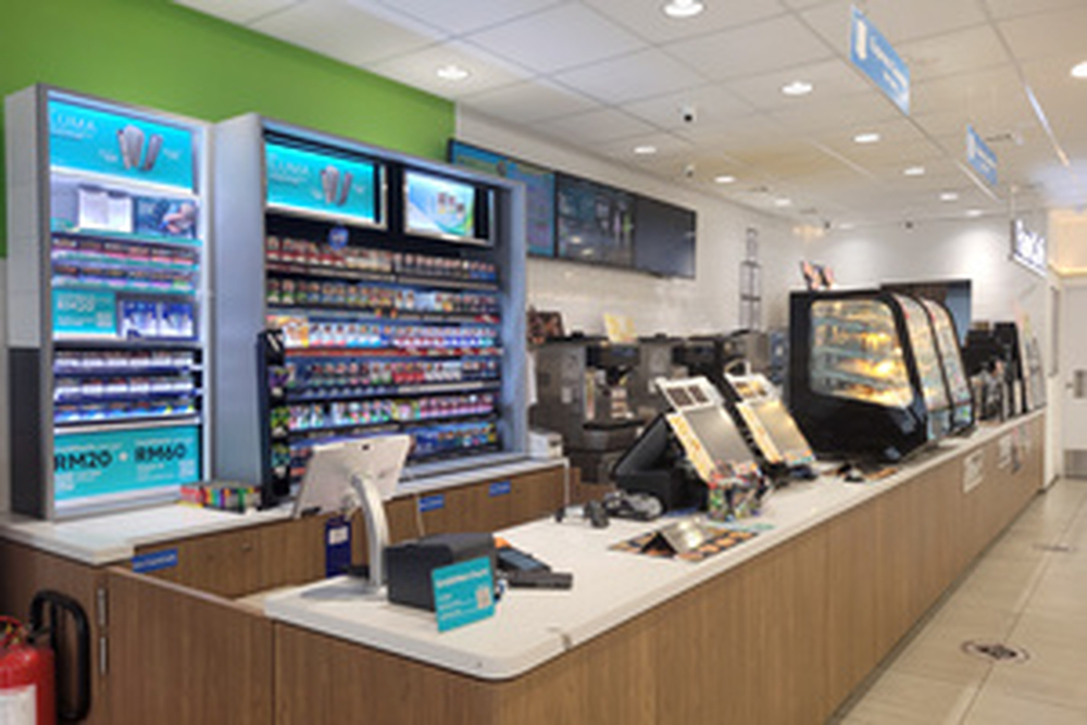 バックカウンターの片付け整理収納サポート