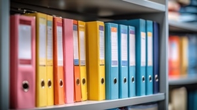 保存書類の整理の片付け整理収納サポート